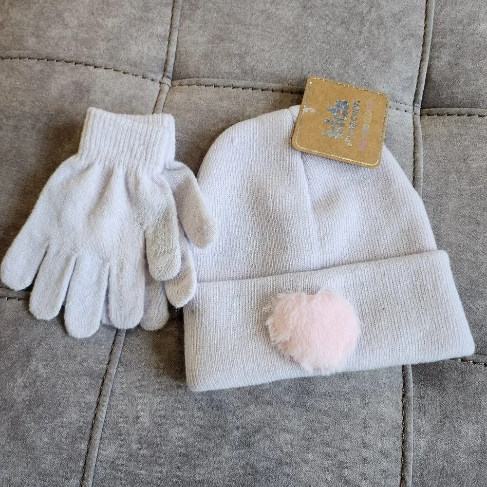 NWT Kids Inmocean Hat and Gloves Set